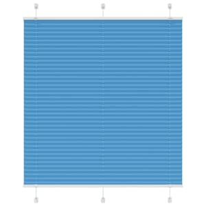 Plisovaná roleta modrá 115x100 cm Šířka látky 114,4cm Polyester - obrázek 1