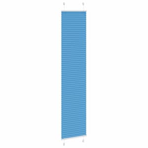 Plisovaná roleta modrá 45x200 cm Šířka látky 44,4 cm Polyester - obrázek 3