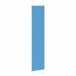 Plisovaná roleta modrá 45x200 cm Šířka látky 44,4 cm Polyester - obrázek 4