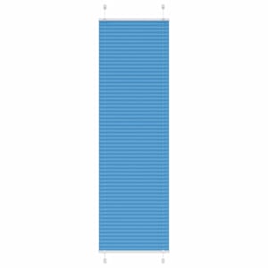 Plisovaná roleta modrá 60x200 cm Šířka látky 59,4 cm Polyester - obrázek 1