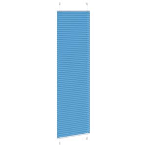 Plisovaná roleta modrá 60x200 cm Šířka látky 59,4 cm Polyester - obrázek 3