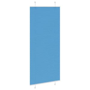 Plisovaná roleta modrá 90x200 cm Šířka látky 89,4 cm Polyester - obrázek 4