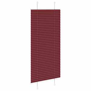 Plisovaná roleta Bordeauxská červená 55x100 cm Šířka látky - obrázek 4