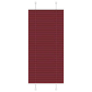 Plisovaná roleta Bordeauxská červená 60x100 cm Šířka látky - obrázek 1