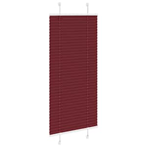 Plisovaná roleta Bordeauxská červená 60x100 cm Šířka látky - obrázek 3
