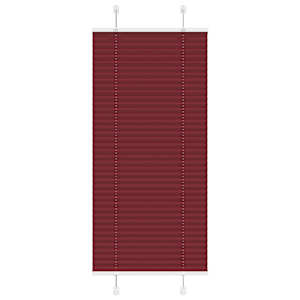 Plisovaná roleta Bordeauxská červená 65x100 cm Šířka látky - obrázek 1