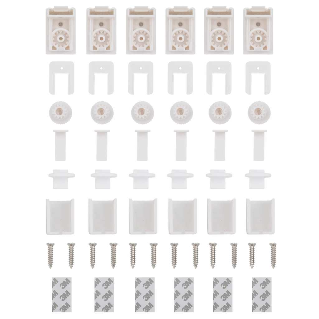 Plissé rolgordijn 110x100cm stofbreedte 109,4cm bordeauxrood image 12