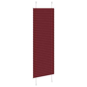 Plisovaná roleta Bordeauxská červená 40x150 cm Šířka látky - obrázek 4