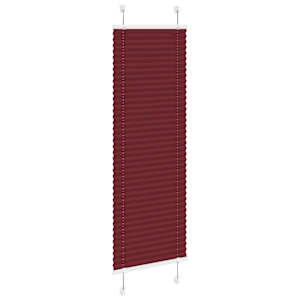 Plisovaná roleta Bordeauxská červená 45x150 cm Šířka látky - obrázek 3