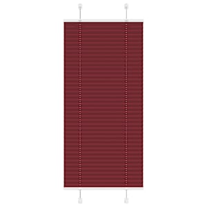 Plisirana žaluzija Bordeaux Red 60x150 cm Širina tkanine 59,4cm