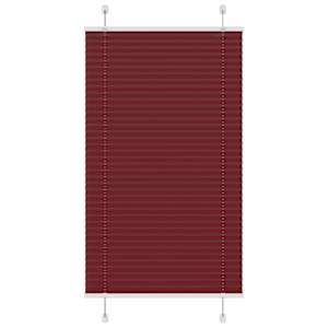 Plisirana žaluzija Bordeaux Red 80x150 cm Širina tkanine 79,4cm