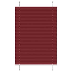 Plisirana žaluzija Bordeaux Red 85x150 cm Širina tkanine 84,4cm