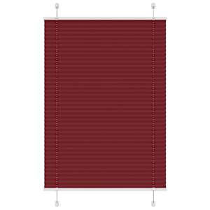 Plisirana senčila Bordeaux Red 100x150 cm Širina tkanine 99,4cm