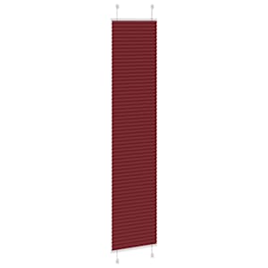 Plisovaná roleta Bordeauxská červená 45x200 cm Šířka látky - obrázek 4