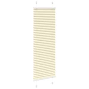 Plisovaná roleta krémová 40x100 cm Šířka látky 39,4cm Polyester - obrázek 3