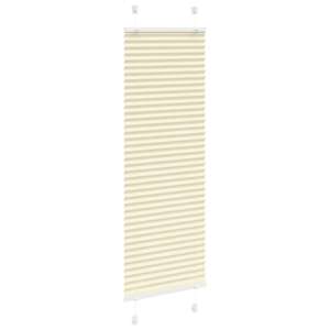 Plisovaná roleta krémová 45x100 cm Šířka látky 44,4cm Polyester - obrázek 3
