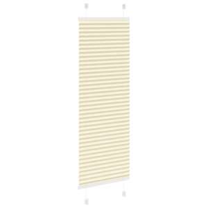 Plisovaná roleta krémová 45x100 cm Šířka látky 44,4cm Polyester - obrázek 4