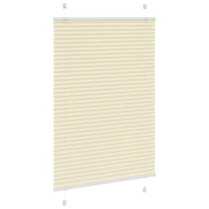 Plisovaná roleta krémová 90x100 cm Šířka látky 89,4cm Polyester - obrázek 3