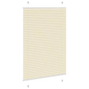 Plisovaná roleta krémová 100x100cm Šířka látky 99,4cm Polyester - obrázek 4