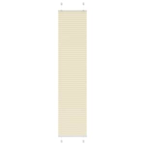 Plisovaná roleta krémová 45x200 cm Šířka látky 44,4cm Polyester - obrázek 1