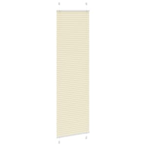 Plisovaná roleta krémová 65x200 cm Šířka látky 64,4cm Polyester - obrázek 3