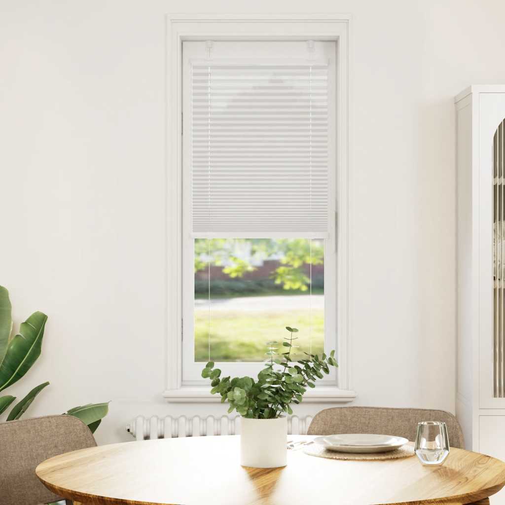 vidaXL Plissé rolgordijn 45x150 cm stofbreedte 44,4 cm polyester afbeelding