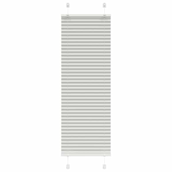 vidaXL plisseeritud ruloo helehall 50x150 cm kanga laius 49,4 cm