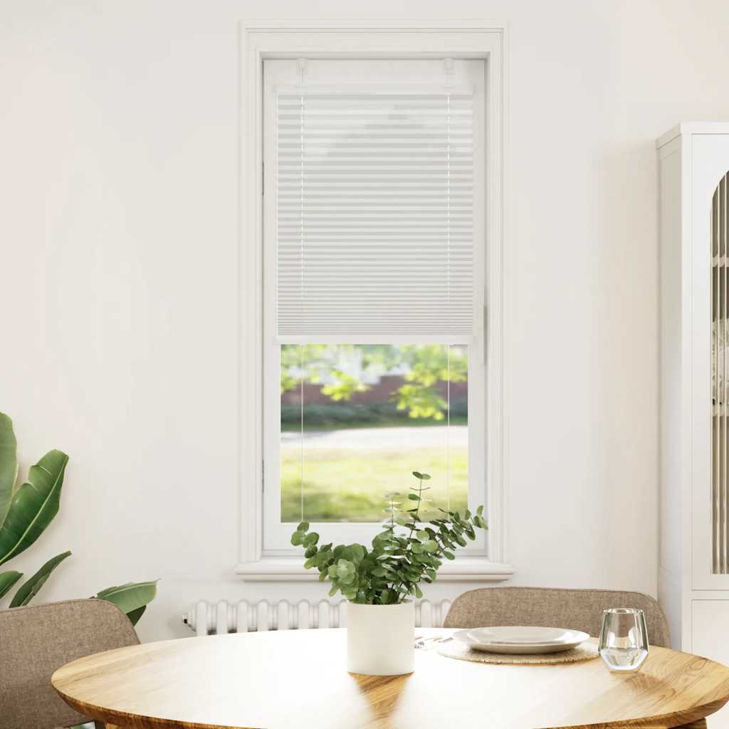 vidaXL pliszírozott redőny világosszürke 50x150 cm szövetszélesség