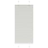 vidaXL plisseeritud ruloo helehall 65x150 cm kanga laius 64,4 cm