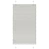 vidaXL plisseeritud ruloo helehall 70x150 cm kanga laius 69,4 cm