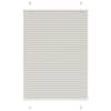 vidaXL plisseeritud ruloo helehall 85x150 cm kanga laius 84,4 cm