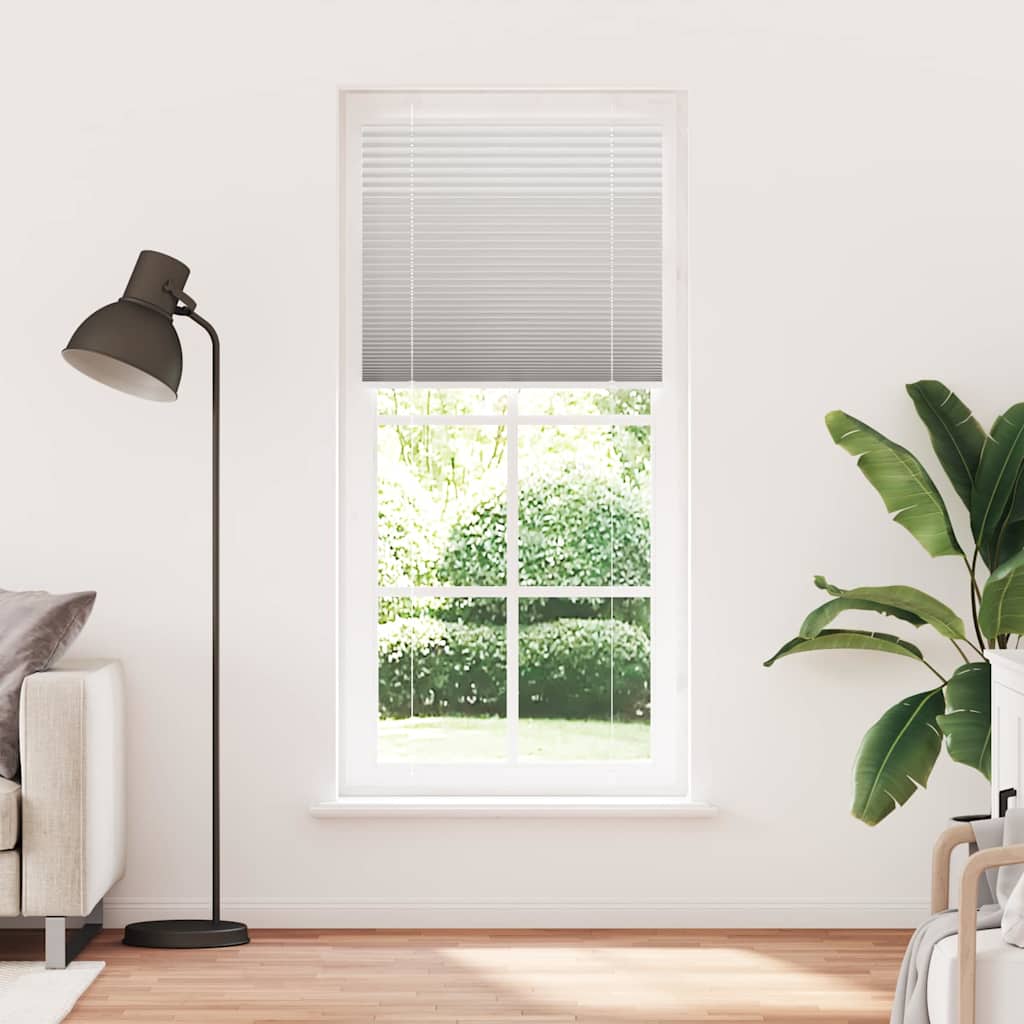 vidaXL Plissé rolgordijn 90x200 cm stofbreedte 89,4 cm polyester afbeelding