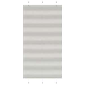 Plisirana žaluzija svetlo siva 105x200 cm Širina tkanine