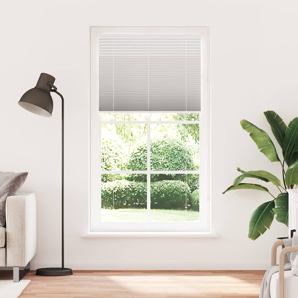 vidaXL Plissé rolgordijn 105x200 cm stofbreedte 104,4 cm polyester afbeelding
