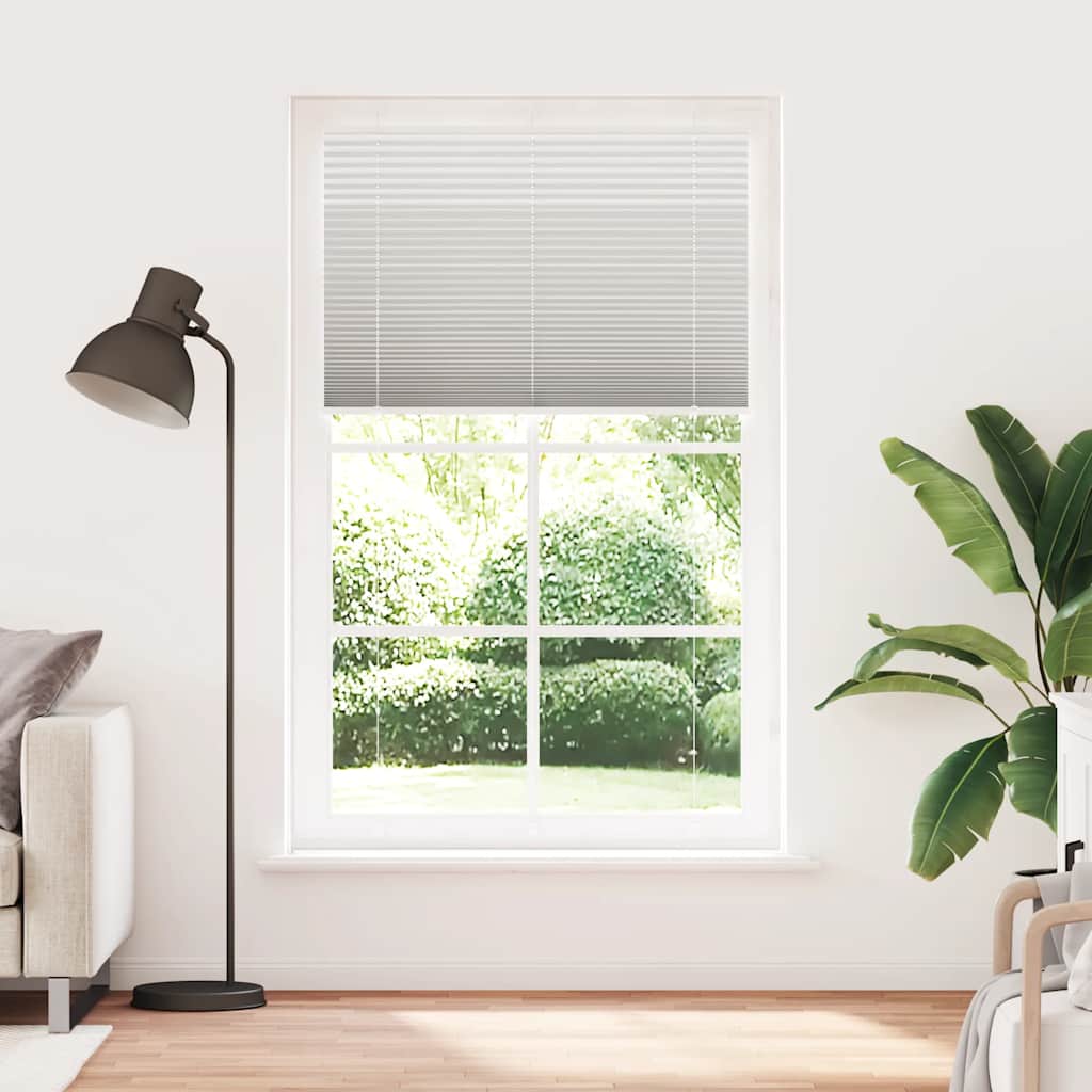 vidaXL Plissé rolgordijn 115x200 cm stofbreedte 114,4 cm polyester afbeelding