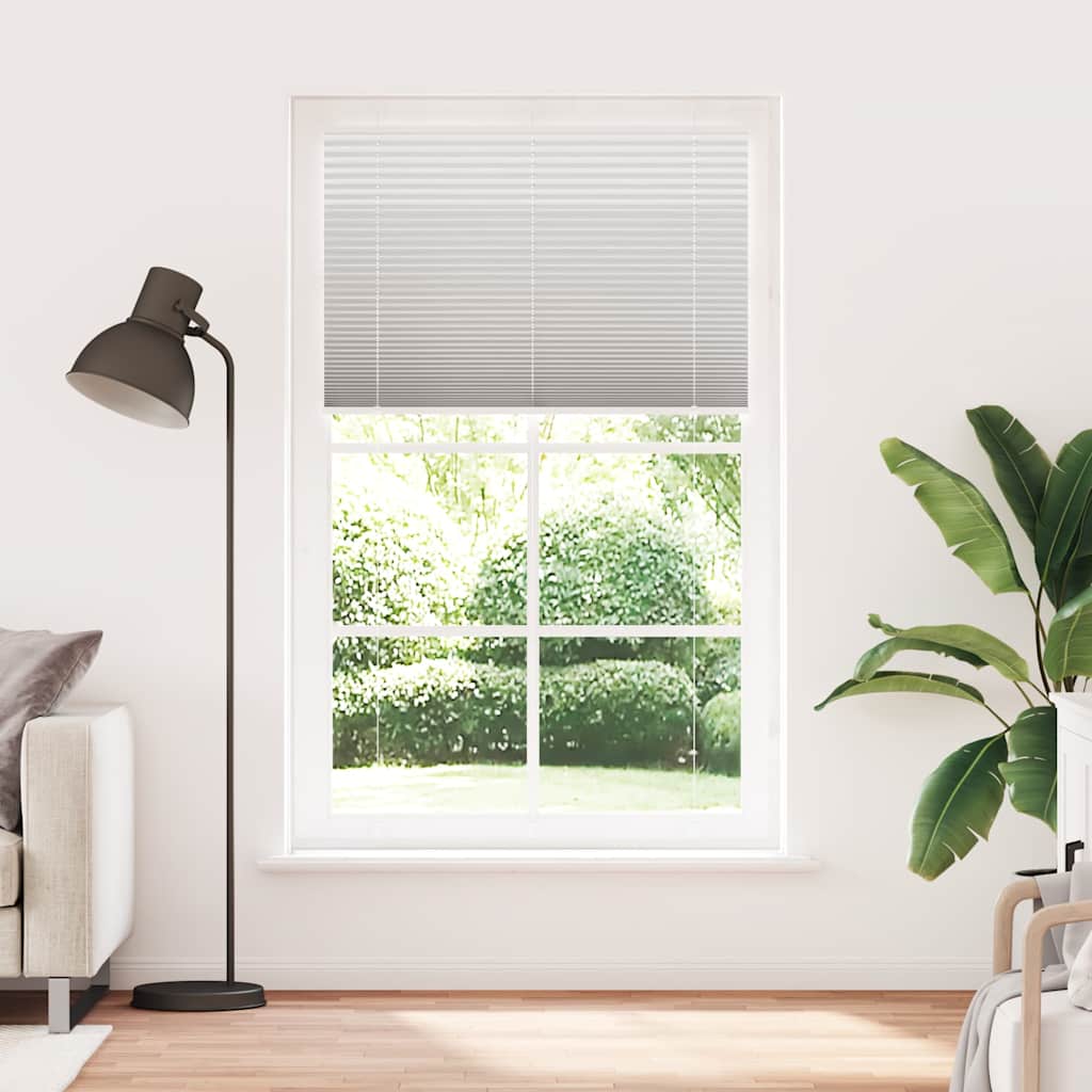 vidaXL Plissé rolgordijn 120x200 cm stofbreedte 119,4 cm polyester afbeelding
