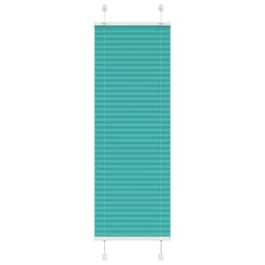 vidaXL volditud ruloo, petrooleumroheline, 40 x 100 cm, kangas, laius 39,4 cm, pol&uuml;ester