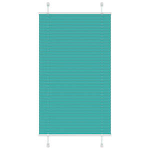 Plisovaná roleta Benzínová zelená 80x100 cm Šířka látky 79,4 cm - obrázek 1