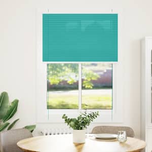 Plisovaná roleta Benzínová zelená 100x100cm Šířka látky 99,4cm - obrázek 2