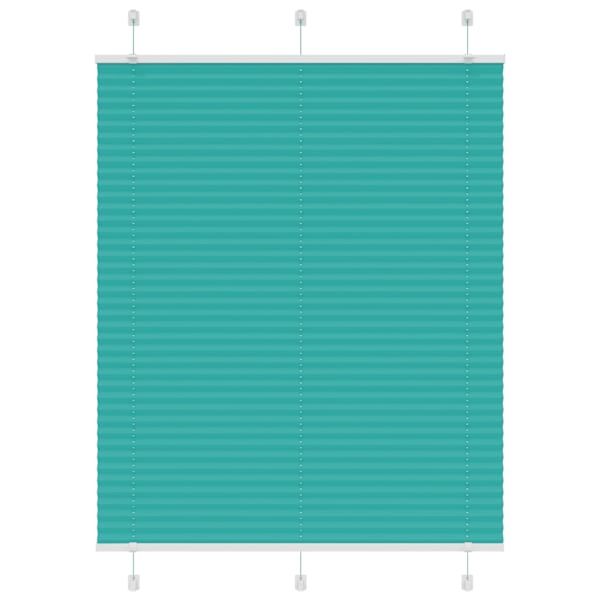 vidaXL volditud ruloo, petrooleumroheline, 110 x 100 cm, kangas, laius 109,4 cm, pol&uuml;ester