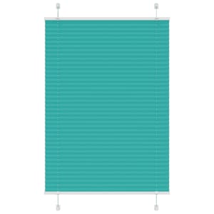 Plisirana žaluzija Petrol Green 95x150 cm Širina tkanine