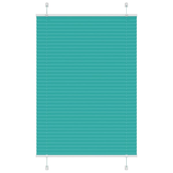 vidaXL plisseeritud ruloo bensiiniroheline 100x150 cm kanga laius