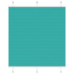 Plisirana žaluzija Petrol Green 120x150 cm Širina tkanine