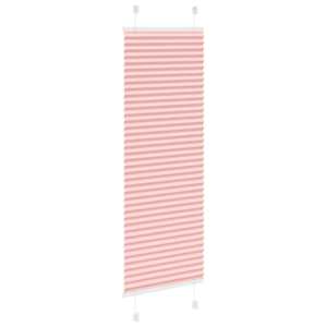 Plisovaná roleta růžová 40x100 cm Šířka látky 39,4 cm Polyester - obrázek 4