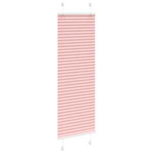 Plisovaná roleta růžová 50x100 cm Šířka látky 49,4 cm Polyester - obrázek 3