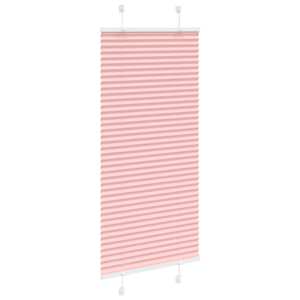 Plisovaná roleta růžová 55x100 cm Šířka látky 54,4 cm Polyester - obrázek 3