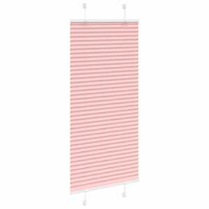 Plisovaná roleta růžová 60x100 cm Šířka látky 59,4 cm Polyester - obrázek 3