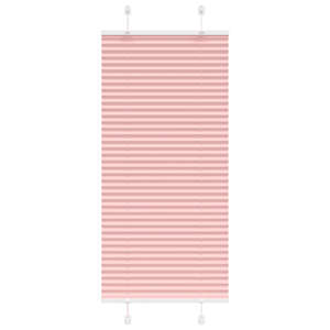 Plisovaná roleta růžová 65x100 cm Šířka látky 64,4 cm Polyester - obrázek 1