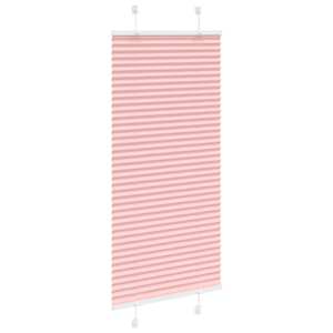 Plisovaná roleta růžová 65x100 cm Šířka látky 64,4 cm Polyester - obrázek 3