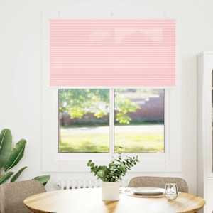 Plisovaná roleta růžová 105x100cm Šířka látky 104,4cm Polyester - obrázek 2